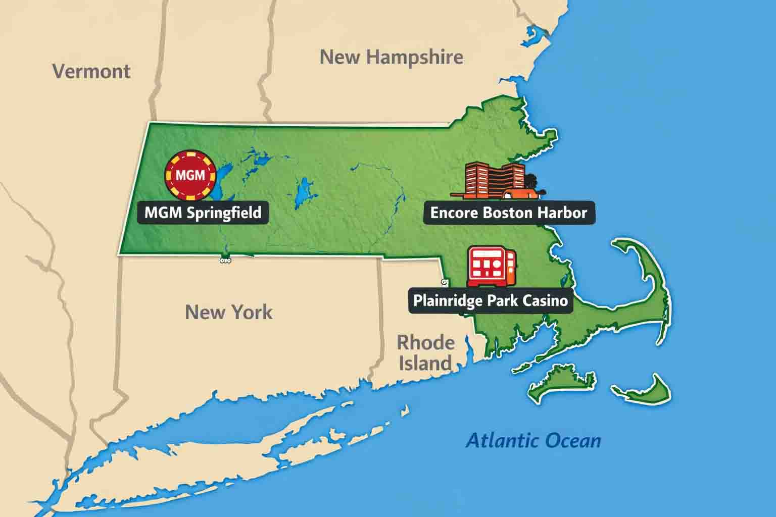 MA Casino Map